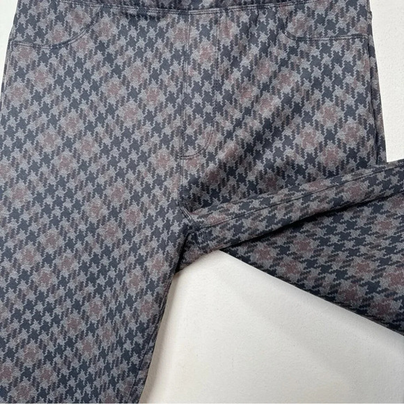 Sanctuary Womens Medium Pull On Houndstooth Printed Legging Pant - Picture 7 of 13